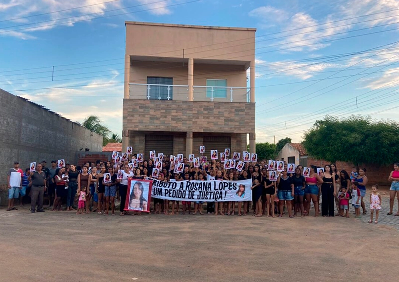 Família protesta e cobra punição de acusado de matar comerciante em Malhada