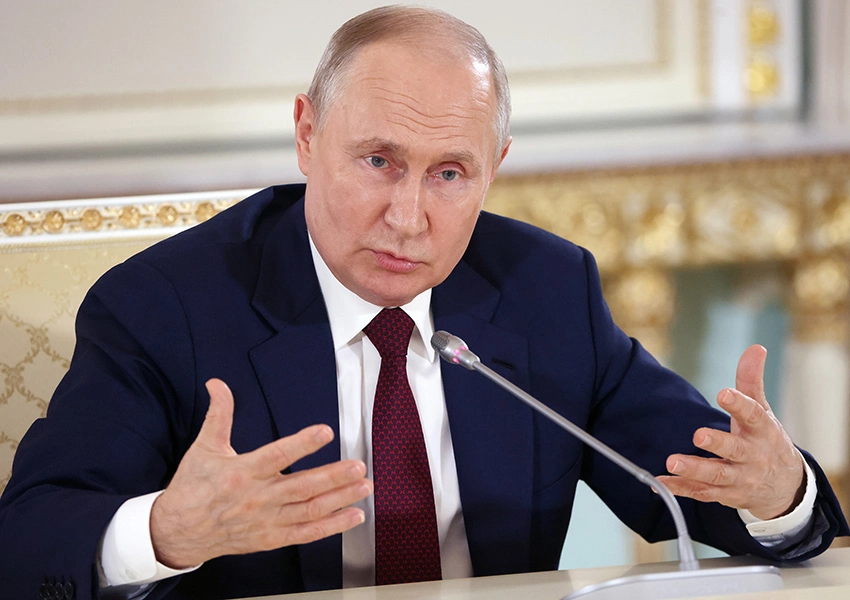 Putin promete atacar o Ocidente em caso de ajuda � Ucr�nia com m�sseis