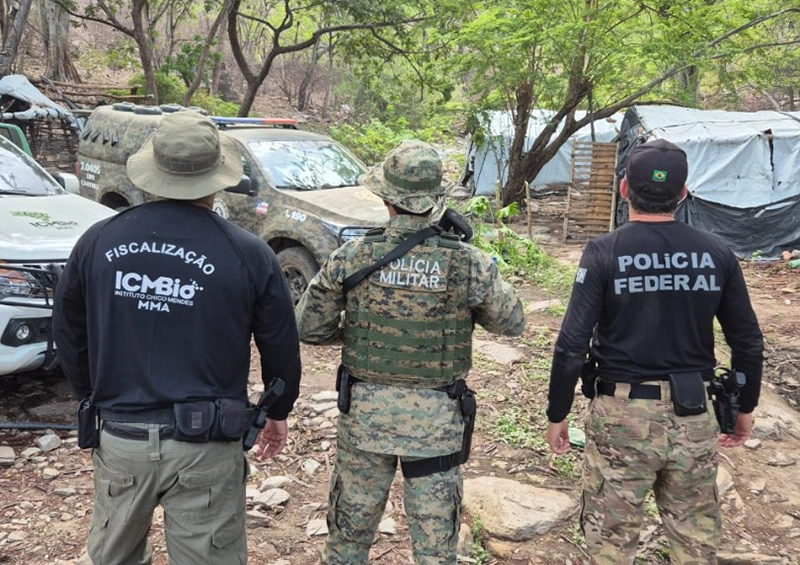 Polícia Federal deflagra operação contra garimpo ilegal na Bahia