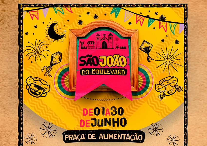 Boulevard Shopping Vitória da Conquista inicia temporada junina com shows e comidas típicas a partir deste domingo (1º)