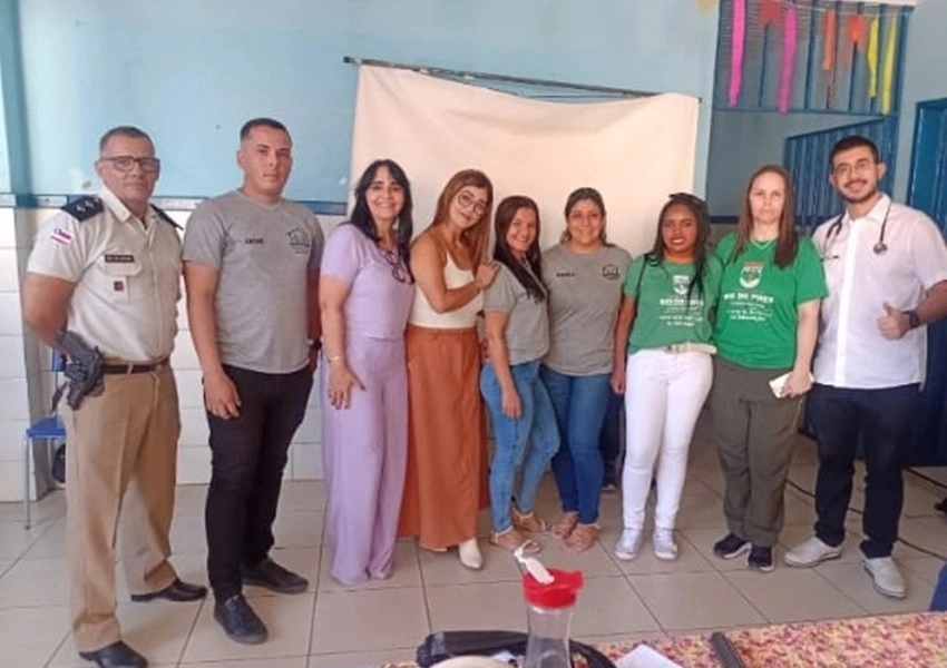 4ª CIPM participa de palestra educativa sobre riscos do cigarro eletrônico em escola de Rio do Pires