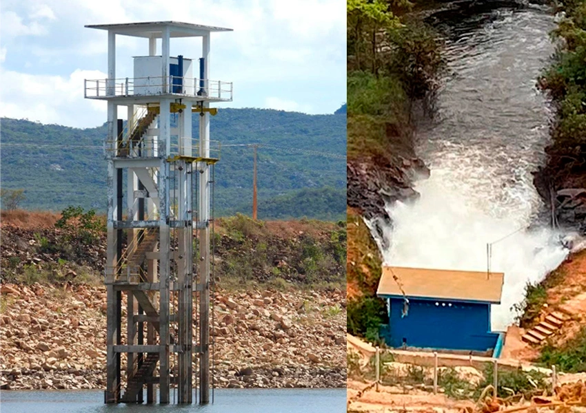 Barragem Luiz Vieira em Rio de Contas perde mais de 1 milhão de m³ e opera com 36,63% da capacidade