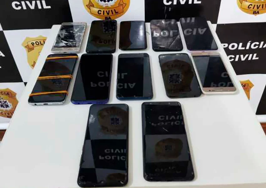Operação Mobile 360º apreende 11 celulares suspeitos e carcaças em Vitória da Conquista