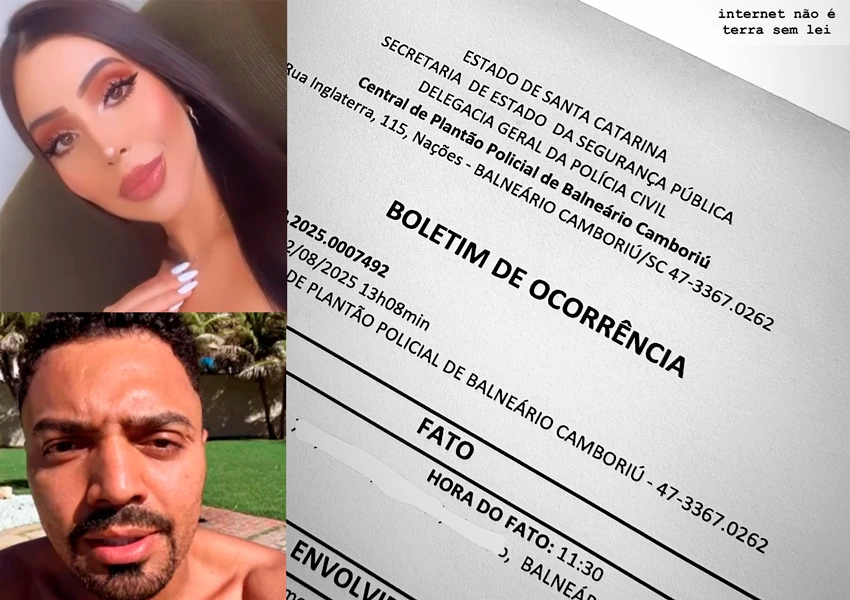 Tirullipa pede perdão após traição e suposta amante se revolta com ataques e registra boletim de ocorrência