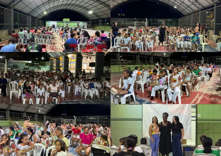 Cineclube Léa Garcia realiza sessão de cinema na comunidade da Barrinha em Livramento de Nossa Senhora