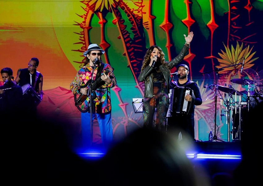 Elba Ramalho e Geraldo Azevedo, Ivete Sangalo , Léo Santana e BaianaSystem promovem noite inesquecível no FIB 2025
