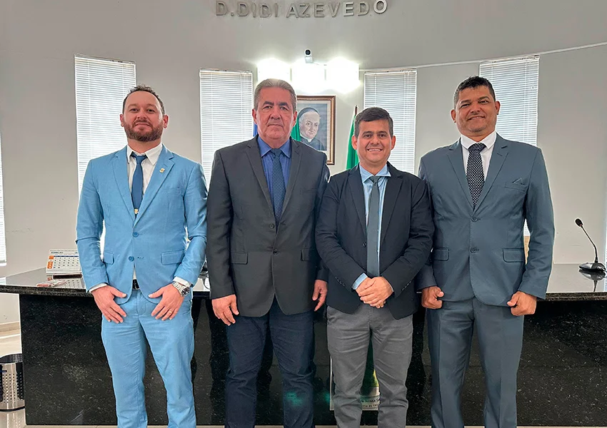 Cidão Aracatu é reeleito presidente da Câmara de Livramento para o biênio 2027-2028