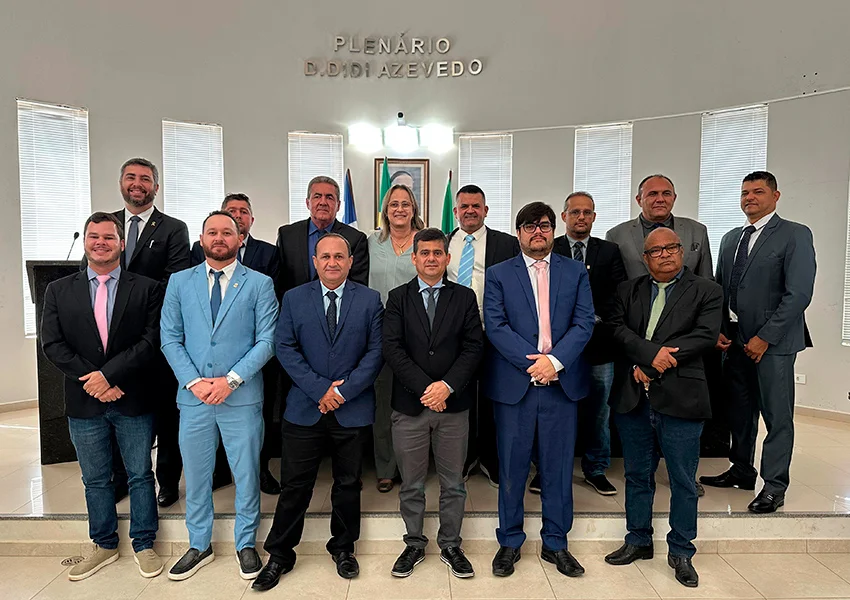 Cidão Aracatu é reeleito presidente da Câmara de Livramento para o biênio 2027-2028