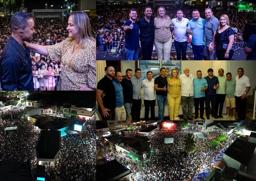 Primeira noite do Livras Folia celebra 104 anos de Livramento com shows e recorde de público