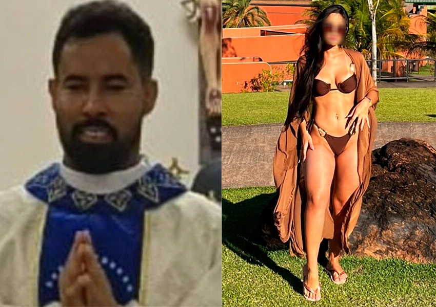 Padre nega relação com fiel após vídeo polêmico e diz que situação foi “mal-entendido”