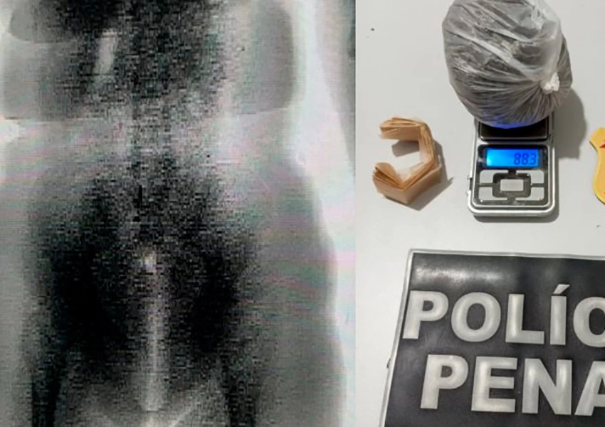 Mulher é flagrada com drogas nas partes íntimas ao tentar entrar em presídio na Bahia