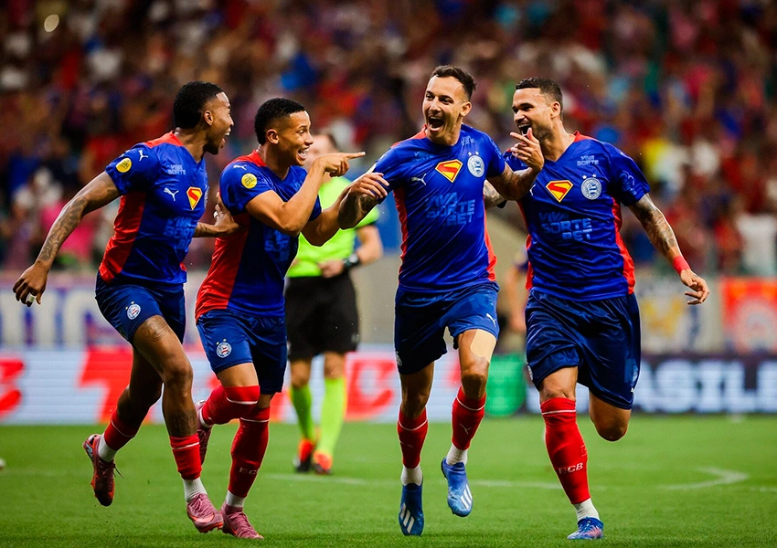 Bahia goleia o Grêmio por 4 a 0 e consolida boa fase no Brasileirão