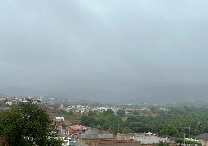 Dia amanhece nublado em Livramento e previsão indica possibilidade de chuva durante a semana