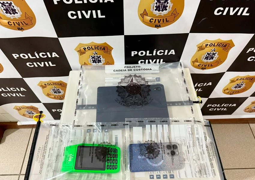 Polícia Civil cumpre mandado de busca e apreensão em investigação de furto de R$ 308 mil em autopeças em Vitória da Conquista