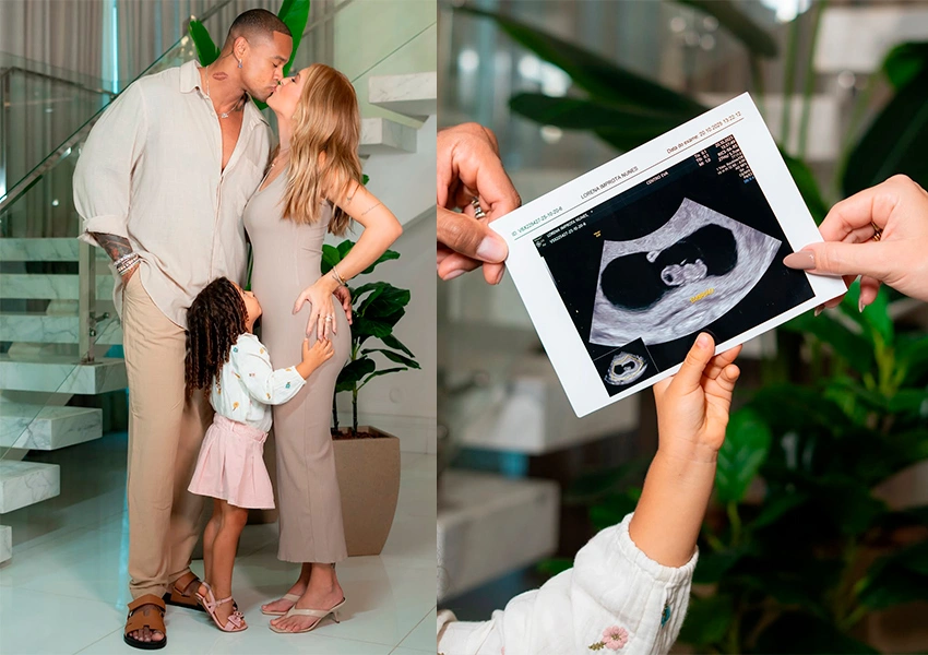 Lore Improta e Léo Santana anunciam segunda gravidez: “Agora somos quatro!”