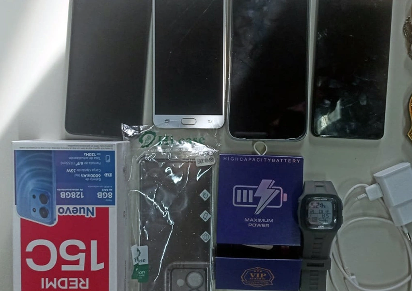 Homem é preso em flagrante após furtar loja de celulares no centro de Itambé