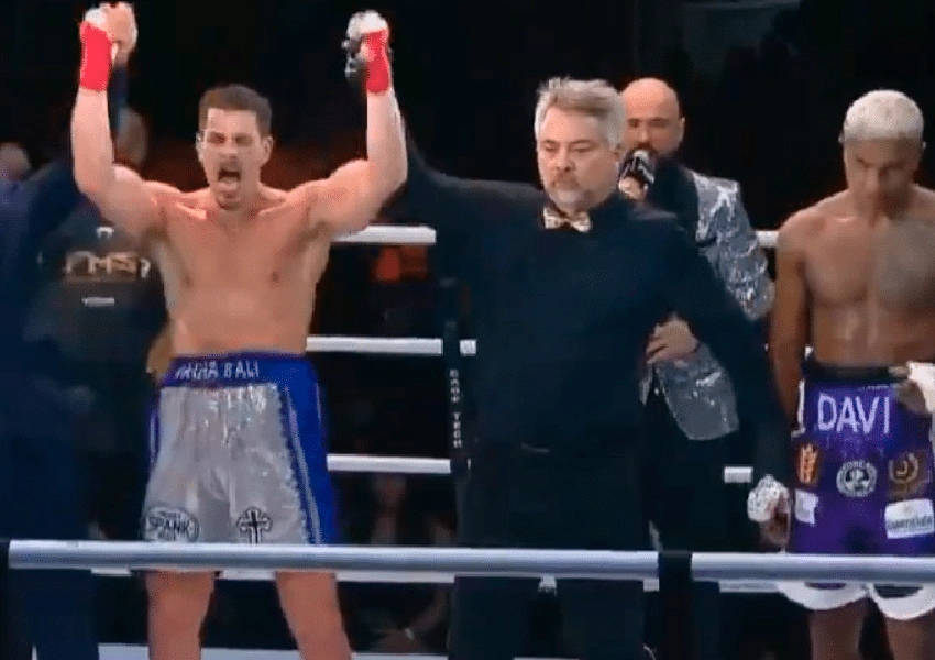 Davi Brito perde luta no Fight Music Show 7 e é chamado de "moleque" por adversário