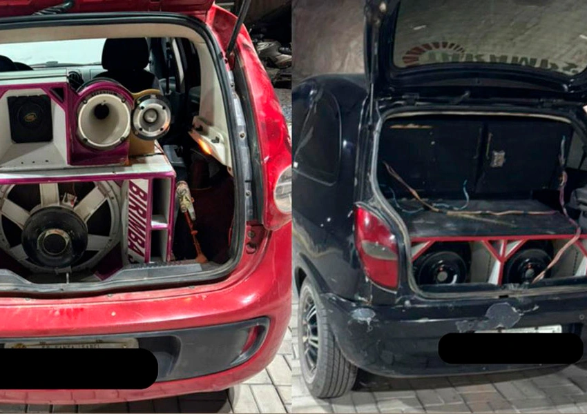 Polícia apreende veículos e equipamentos de som após denúncia de perturbação do sossego em Barra da Estiva