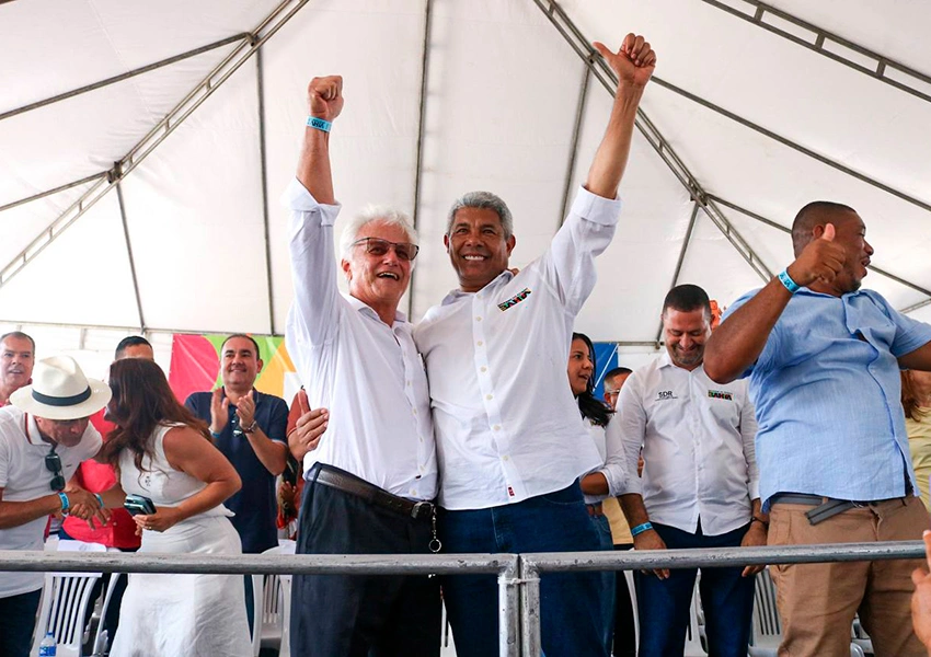 Prefeito do União Brasil declara apoio à reeleição do governador Jerônimo Rodrigues