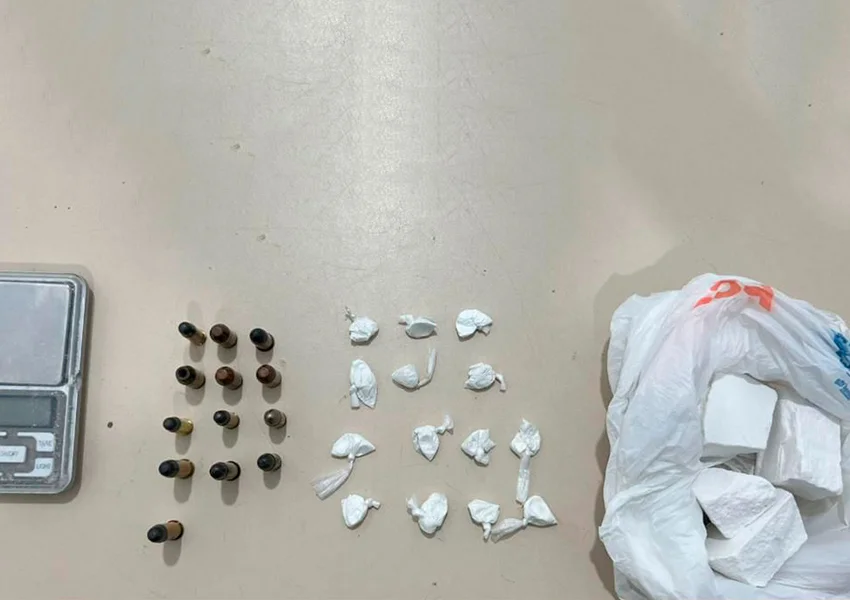 Homem é preso em Vitória da Conquista por tráfico de drogas e confessar tentativa de homicídio