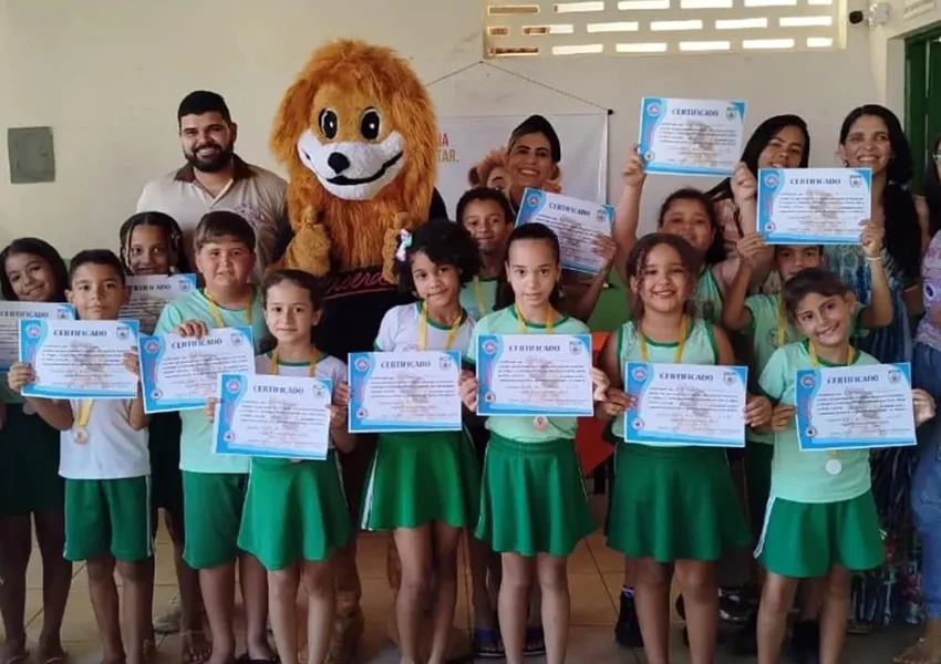 Mais de 400 crianças participam de formatura do Proerd em Livramento de Nossa Senhora
