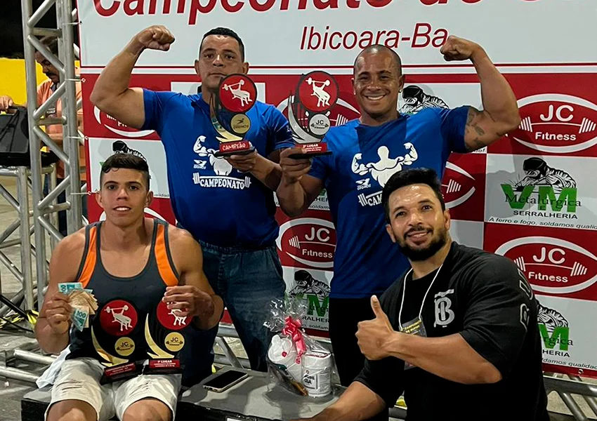Jovem livramentense de 15 anos, Tácio Souza conquista mais um título em campeonato de supino