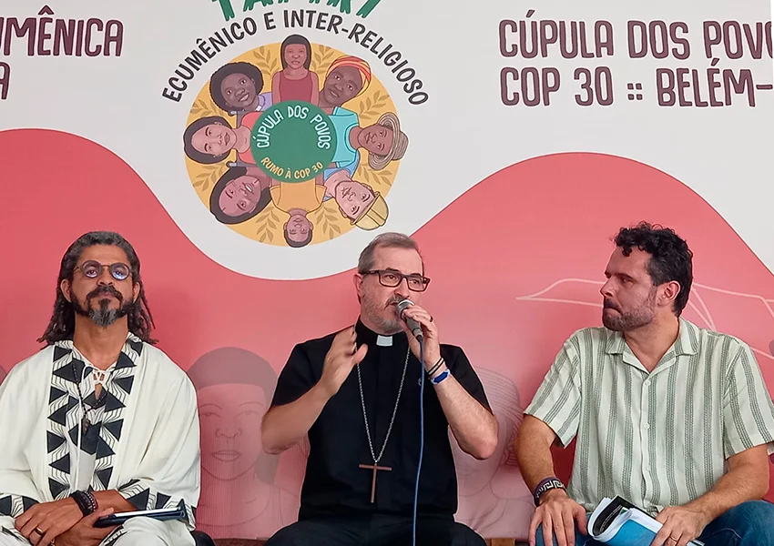 Dom Vicente Ferreira alerta para “narrativas falsas” sobre meio ambiente em debate da COP30