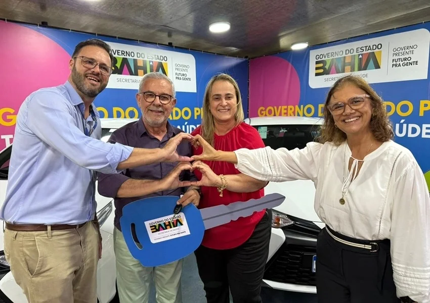 Livramento de Nossa Senhora recebe dois veículos zero km para reforçar ações na área da saúde