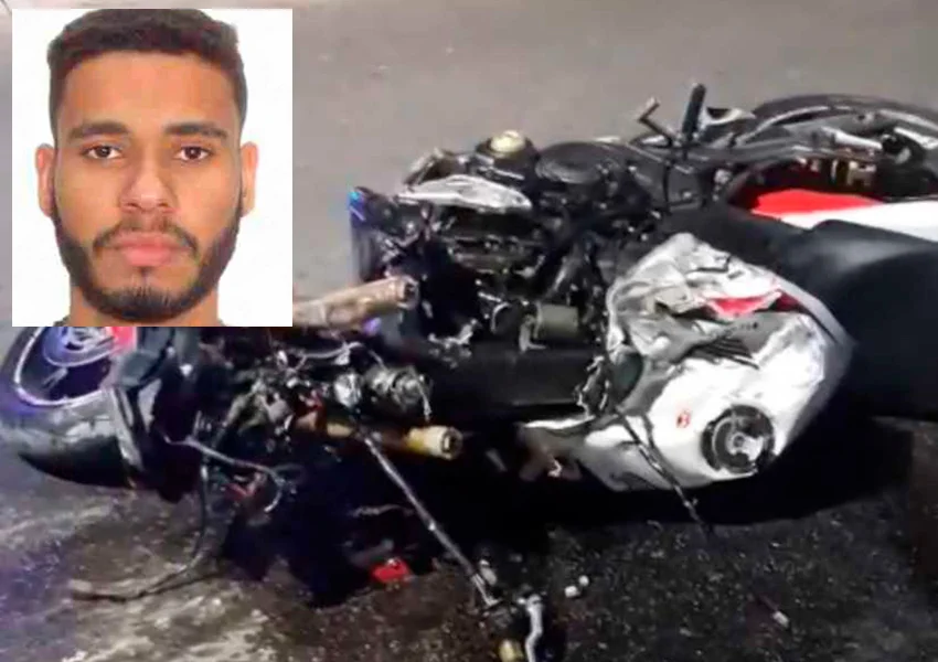 Motociclista de 20 anos morre após bater em poste na Avenida Filipinas em Vitória da Conquista