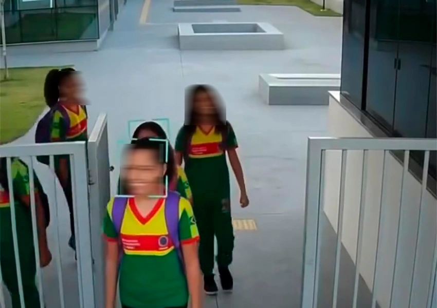 Escola usa reconhecimento facial para avisar pais sobre entrada e saída de alunos em tempo real