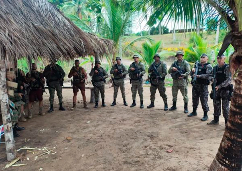 Quatro indígenas são presos em operação contra conflitos com fazendeiros no Extremo Sul da Bahia