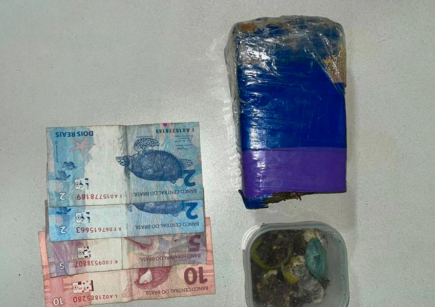 PM prende suspeito por tráfico de drogas em Riacho de Santana