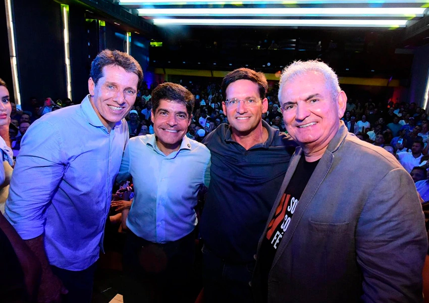 Em Feira de Santana: Oposição oficializa chapa com ACM Neto e Zé Cocá para governo da Bahia