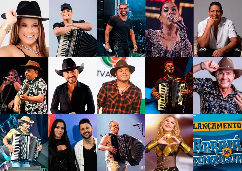 Vitória da Conquista: Lançamento do Arraiá da Conquista confirma 14 grandes atrações