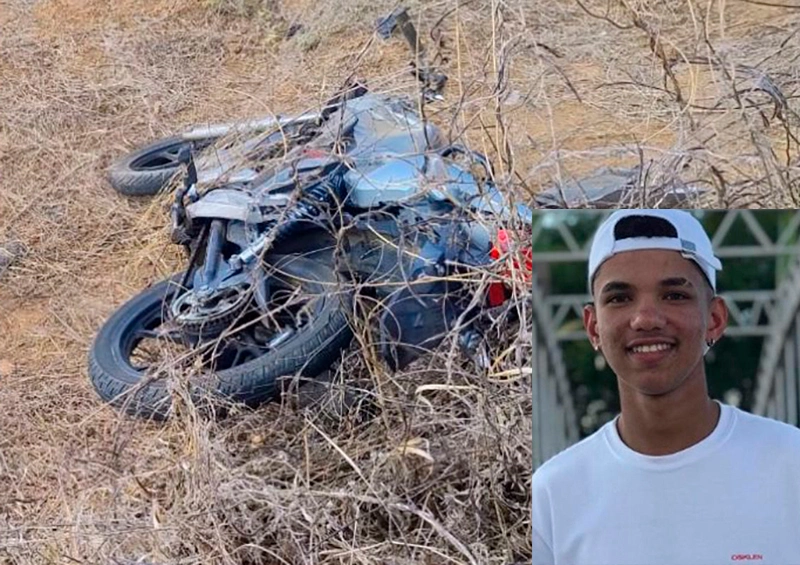 Jovem de 19 anos morre após colidir brutalmente contra um poste na BA-617 em Ibiassucê